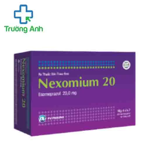 Nexomium 20 PV Pharma - Điều trị hiệu quả bệnh trào ngược dạ dày