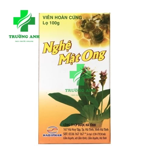 Nghệ Mật Ong Hadiphar (viên hoàn) - Điều trị viêm loét dạ dày