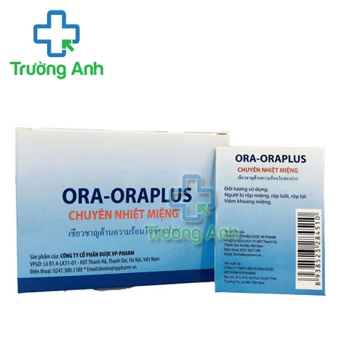 Nhiệt miệng Ora-Oraplus (gói) - Khử mùi hôi, làm thơm miệng