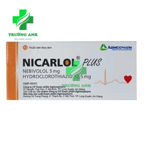 Nicarlol Plus - Thuốc điều trị tăng huyết áp hiệu quả