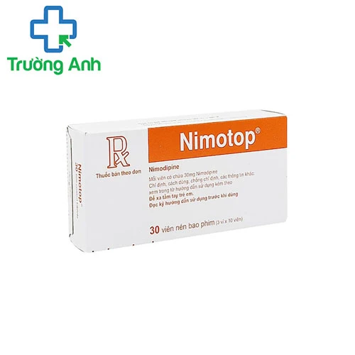 Nimotop Tab 30mg - Phòng và điều trị thiểu năng thần kinh của Đức