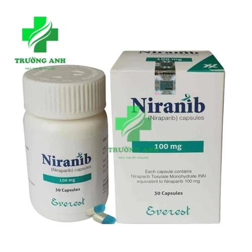 Niranib 100mg Everest - Điều trị ung thư buồng trứng hiệu quả