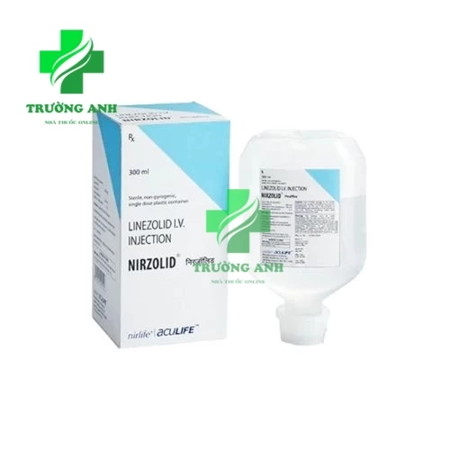 Nirzolid 600mg/300ml Aculife - Thuốc điều trị nhiễm khuẩn hô hấp