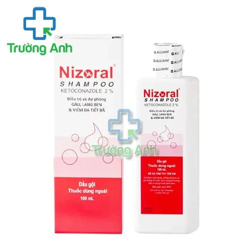 Nizoral shampoo 100ml Olic - Dầu gội trị gầu, nấm da đầu Thái Lan
