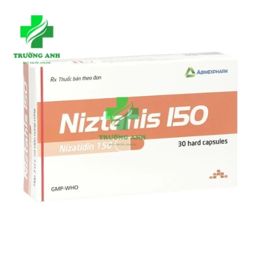 Niztahis 150 - Điều trị bệnh viêm loét dạ dày lành tính