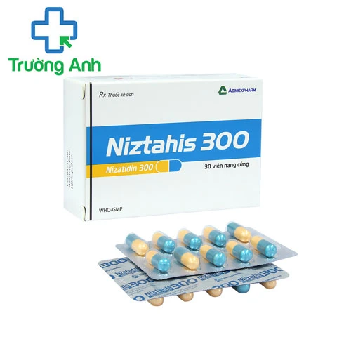 NIZTAHIS 300 - Điều trị loét dạ dày - tá tràng hiệu quả