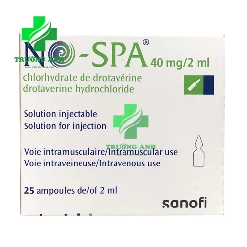 No-Spa 40mg/2ml - Điều trị co thắt dạ dày - ruột hiệu quả của Hungary