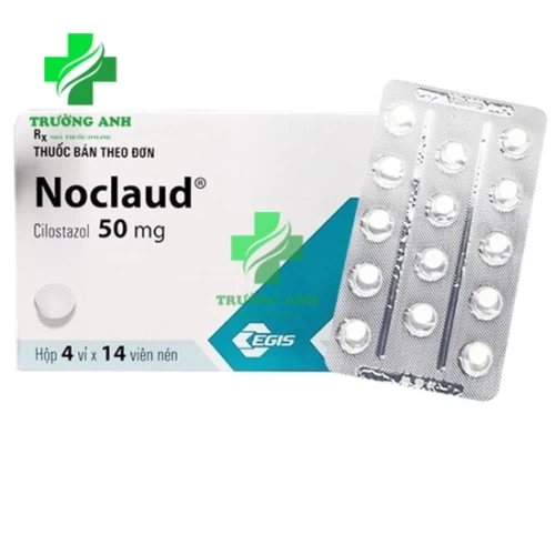 Noclaud 50mg - Ðiều trị các triệu chứng thiếu máu cục bộ hiệu quả