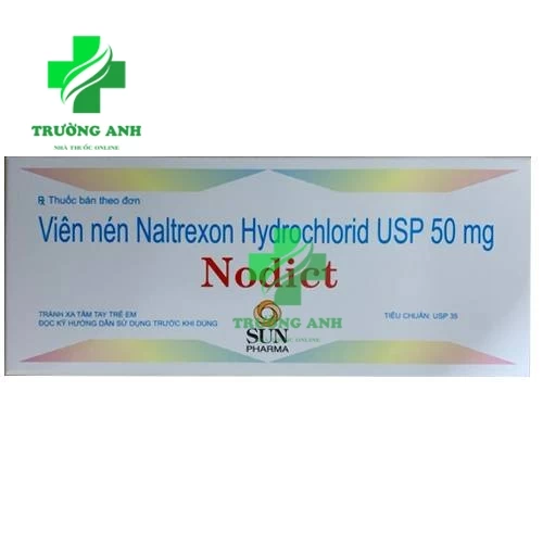 Nodict 50mg - Thuốc điều trị bệnh nhân cắt cơn cai nghiện ma túy