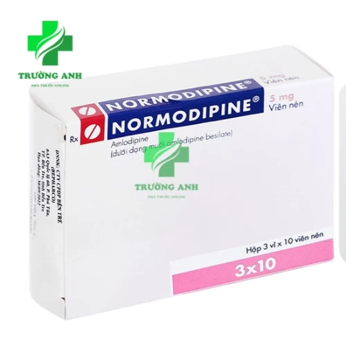 Normodipine - Thuốc điều trị tăng HA, thiếu máu cơ tim