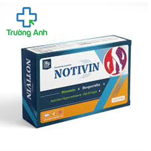 Notivin - Thuốc điều trị bệnh trĩ hiệu quả của Nutramed