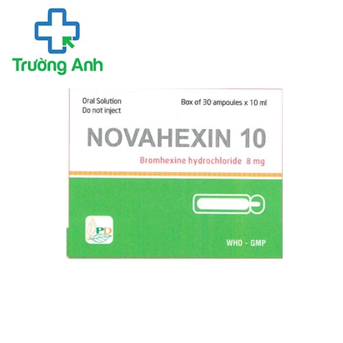 Novahexin 10 - Điều trị ho khan, ho kích ứng hiệu quả