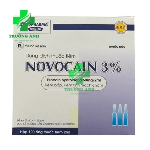 Novocain 3% Hdpharma - Thuốc gây tê, gây mê hiệu quả