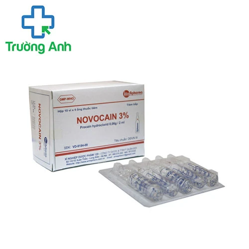 Novocain 3% Vinphaco - Thuốc gây mê, gây tê hiệu quả