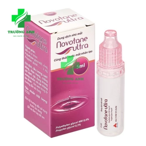 Novotane ultra - Thuốc điều trị chứng rát và kích ứng do khô mắt
