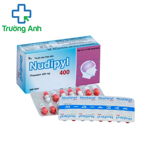 Nudipyl 400 Bidiphar - Điều trị triệu chứng chóng mặt hiệu quả