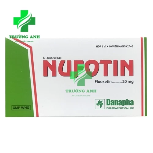 Nufotin - Thuốc điều trị chứng trầm cảm hiệu quả của Danapha