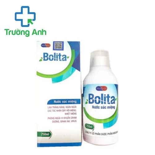 Nước súc miệng Bolita - Làm sạch răng miệng, làm trắng răng