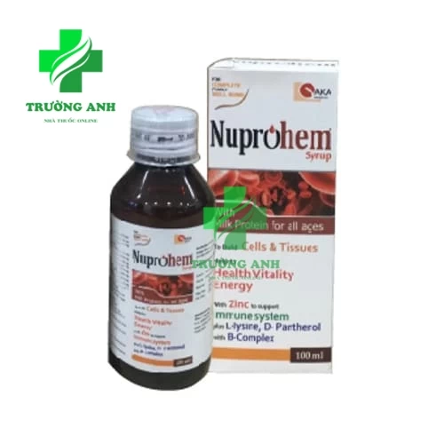 Nuprohem - Giúp cung cấp các acid folic, vitamin B12