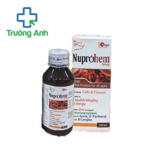 Nuprohem - Giúp cung cấp các acid folic, vitamin B12