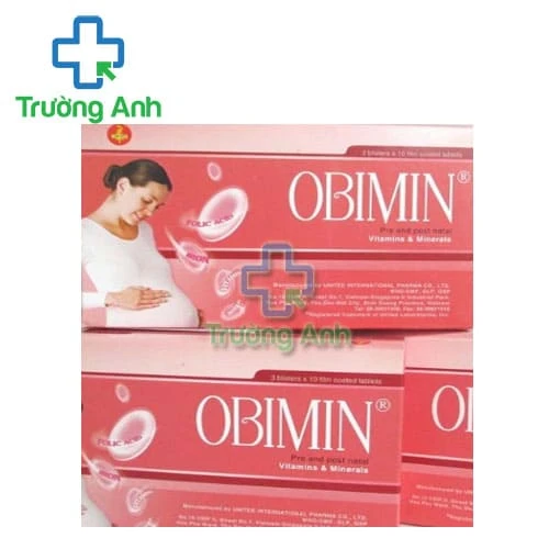 Obimin - Bổ sung vitamin và khoáng chất cho phụ nữ đang và chuẩn bị mang thai