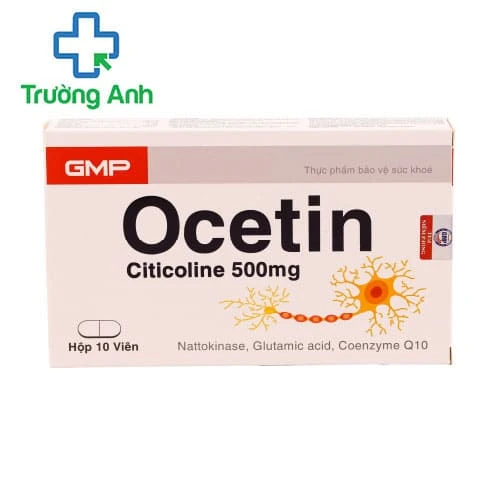 Ocetin - Hỗ trợ dưỡng não, giúp tăng lưu thông máu não