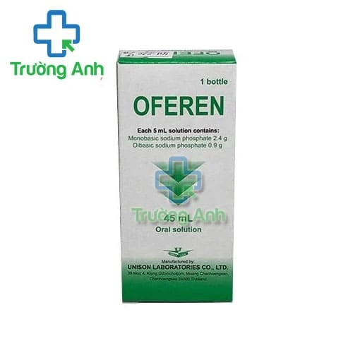 Oferen 45ml Unison Lab - Thuốc điều trị táo bón hiệu quả