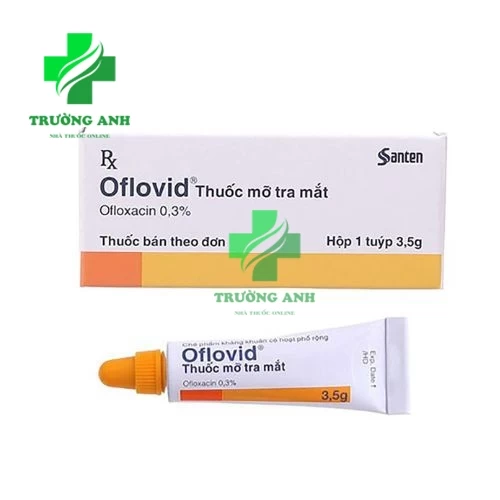 Oflovid Ophthalmic Ointment - Thuốc điều trị nhiễm khuẩn ở mắt hiệu quả