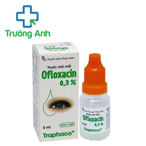 Ofloxacin 0,3% Traphaco - Thuốc điều trị viêm mắt