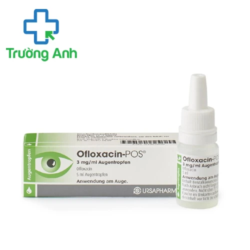 Ofloxacin-POS 3mg/ml - Thuốc nhỏ mắt điều trị nhiễm khuẩn