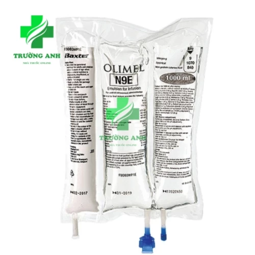 Olimel N9E 1000ml - Cung cấp dinh dưỡng đường tĩnh mạch hiệu quả