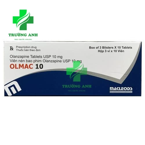 Olmac 10 - Thuốc điều trị bệnh tâm thần phân liệt hiệu quả