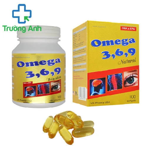 Omega 3,6,9 Thiên Nhiên USP - Hỗ trợ tăng cường sức khỏe hiệu quả