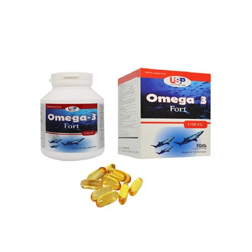 Omega-3 Fort USP - Hỗ trợ tim mạch và huyết áp hiệu quả