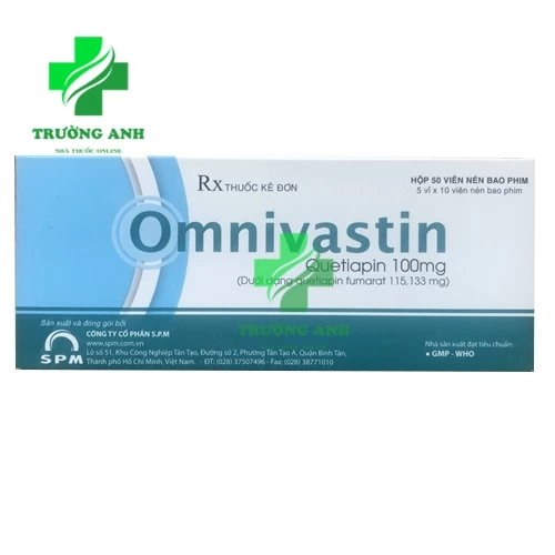 Omnivastin - Thuốc điều trị tâm thần phân liệt hiệu quả của SPM