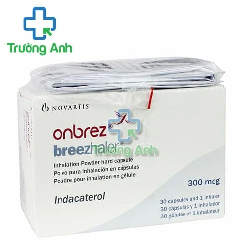 Onbrez Breezhaler 300mcg Novartis - Thuốc điều trị duy trì dãn phế quản 