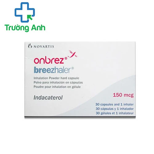 Onbrez Breezhaler Cap 150mcg - Điều trị duy trì giãn phế quản
