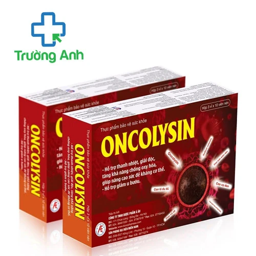 Oncolysin - Hỗ trợ giảm u bướu hiệu quả