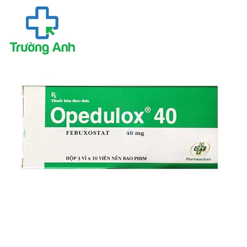OPEDULOX 40 - Điều trị bệnh gút hiệu quả của OPV