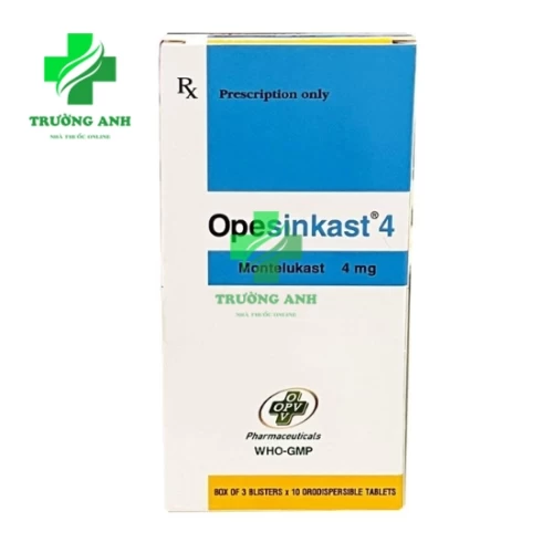 Opesinkast 4 - Điều trị và dự phòng hen phế quản hiệu quả