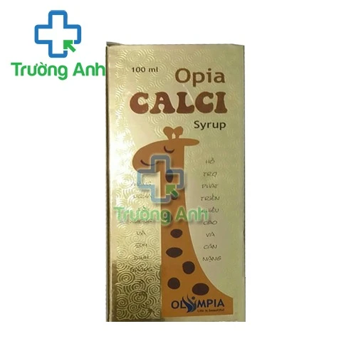 Opia Calci Syrup - Bổ sung canxi cho cơ thể bé chắc khỏe