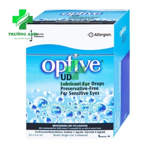 Optive UD - Giúp giảm khô mắt, nóng mắt hiệu quả của Ireland