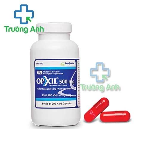 Opxil 500mg Imexpharm - Thuốc điều trị nhiễm khuẩn đường hô hấp
