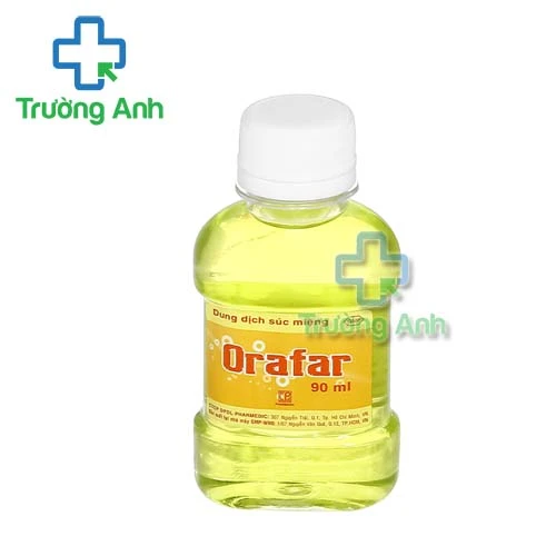Orafar Pharmedic - Nước súc miệng sát trùng miệng