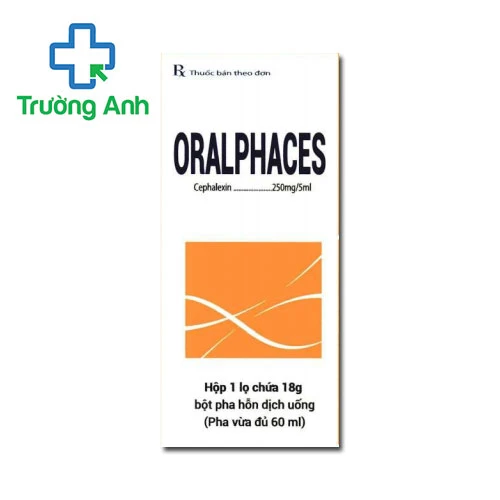 Oralphaces 250mg - Thuốc giúp điều trị nhiễm khuẩn hiệu quả