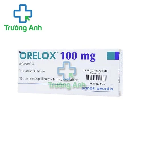 Orelox 100mg Sanofi - Thuốc điều trị viêm nhiễm khuẩn