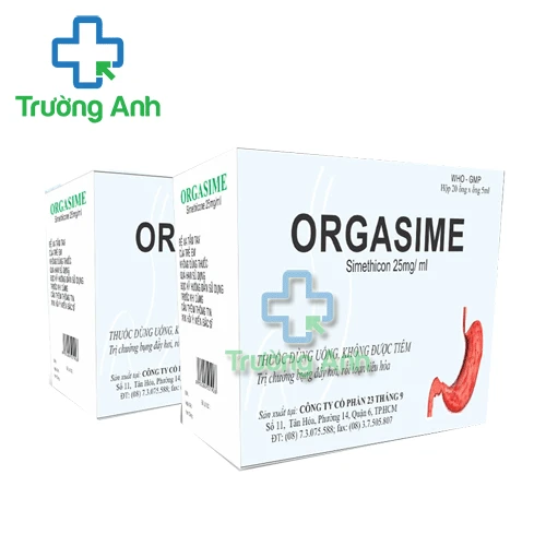 Orgasime - Điều trị chứng chậm tiêu, đầy hơi hiệu quả