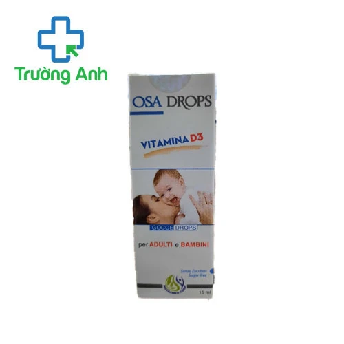Osa Drops - Giúp bổ sung Vitamin D3 ở trẻ sơ sinh và trẻ nhỏ