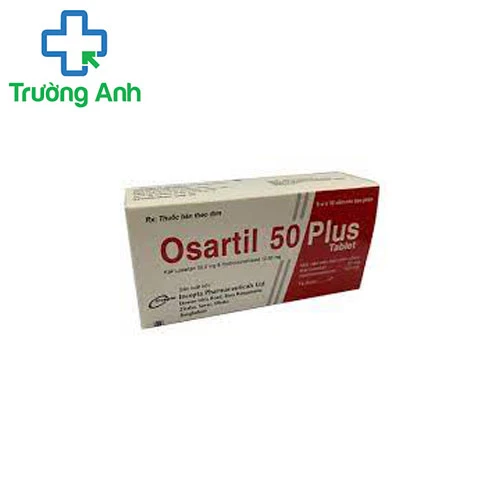 Osartil 50 Plus - Thuốc điều trị tăng huyết áp của Bangladesh