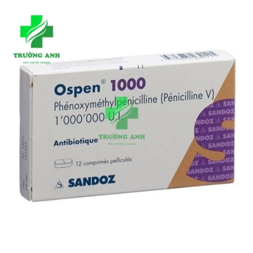 Ospen 1000mg - Thuốc điều trị nhiễm khuẩn hiệu quả của Áo